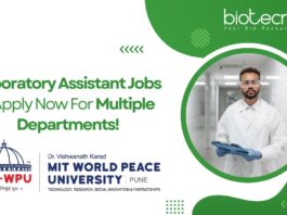 Laboratory Assistant Jobs – Apply Now For Multiple Departments!