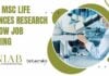 NIAB MSc Life Sciences SRF Job Opening