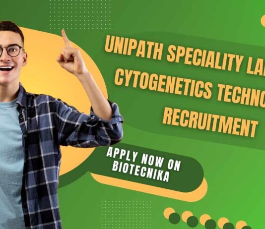 Unipath Speciality Laboratory Cytogenetics Technologist