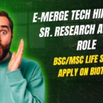 Life Sciences Jobs Chennai