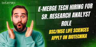 Life Sciences Jobs Chennai
