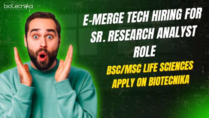 Life Sciences Jobs Chennai