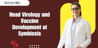 Head Virology and Vaccine Development at Symbiosis
