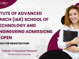 IAR SBBE Admissions 2025 Open - Apply Online