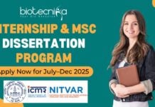 ICMR-NITVAR Internship 2025 Apply by June 15 