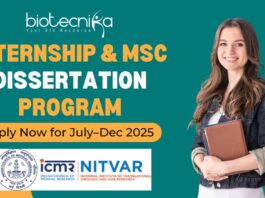 ICMR-NITVAR Internship 2025 Apply by June 15 
