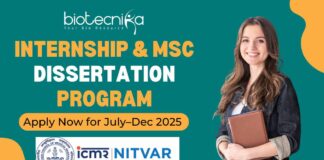 ICMR-NITVAR Internship 2025 Apply by June 15 
