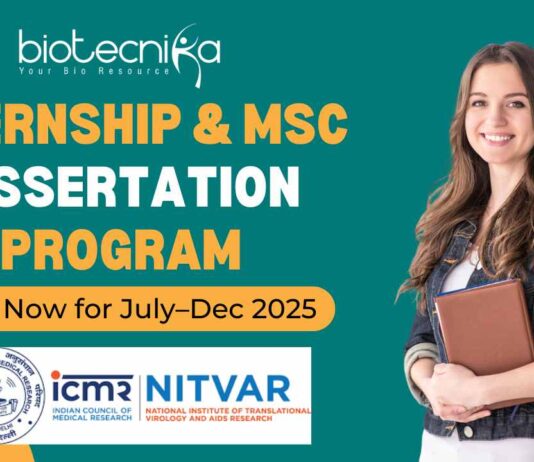 ICMR-NITVAR Internship 2025 Apply by June 15 