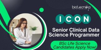 ICON Senior Clinical Data Science Programmer, BSc Life Science Candidates Apply Now!