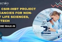 CSIR-IHBT Non-NET Project Jobs For Life Sciences