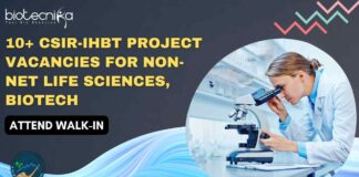 CSIR-IHBT Non-NET Project Jobs For Life Sciences