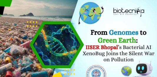 IISER Bhopal Bacterial AI XenoBug Joins the Silent War on Pollution