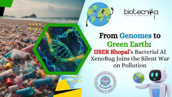 IISER Bhopal Bacterial AI XenoBug Joins the Silent War on Pollution