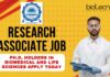 Research Associate Life Sciences Job at IIT Indore | ₹58,000 Salary + HRA! Apply Now! IIT Indore Research Associate Job 2025 Apply by June 6