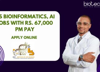 ILS Bioinformatics, AI Jobs With Rs. 67,000 pm Pay – Apply Online ILS Bioinformatics AI Jobs