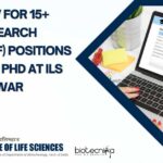 Apply Now for 15+ Junior Research Fellow (JRF) Positions Leading to PhD at ILS Bhubaneswar – Don’t Miss Out! JRF Leading to PhD Posts at ILS Bhubaneswar, Apply Online