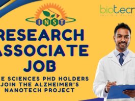 INST Mohali Life Sciences Research Associate Job - Apply Now