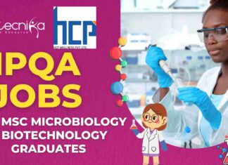 IPQA Jobs at HCP Wellness for BSc, MSc Microbiology & Biotechnology Graduates - Apply Now!