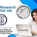 JNU Project Research Scientist JobPh.D.M.Tech.M.Sc.B. Tech in Biological Science Candidates Apply Now