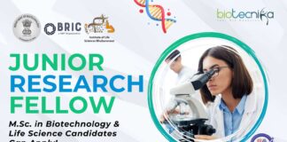 Junior Research Fellow at ILS Bhubaneswar Apply by June 5
