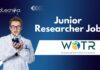 _Junior Researcher Job at WOTR Pune –MSc in Agriculture Environmental Science Candidates Apply Now in Pune