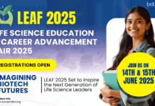 LEAF 2025 Registrations Open - Life Science Education & Career Advancement Fair!