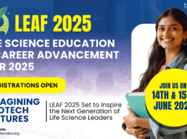 LEAF 2025 Registrations Open - Life Science Education & Career Advancement Fair!