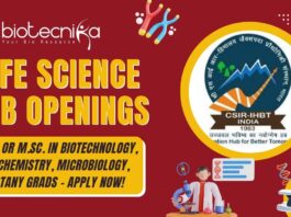 Life Science Jobs at CSIR-IHBT – Apply Now!