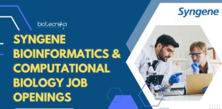 Syngene Bioinformatics Jobs