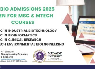 MITBIO Admissions 2025 Open