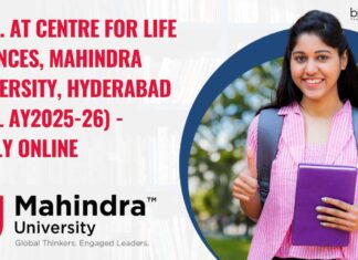PhD Admissions 2025-26 at Mahindra University