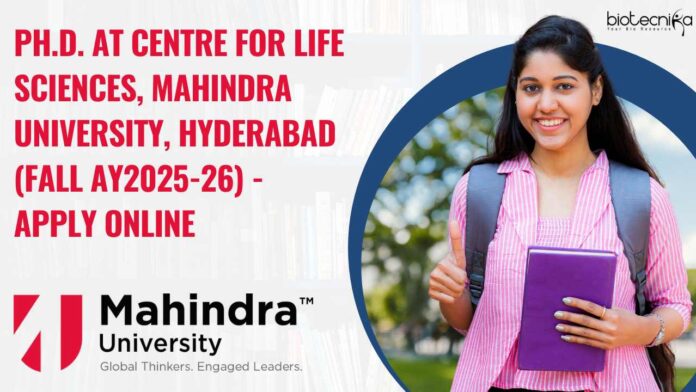 PhD Admissions 2025-26 at Mahindra University