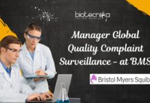 Manager Global Quality Complaint Surveillance