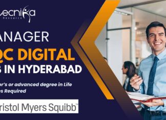 Manager PQC Digital Job at BMS – Apply in Hyderabad