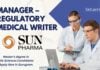 Sun Pharma Regulatory Medical Writer Job For Life Sciences, Apply Now