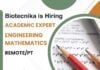 Engineering Mathematics Teaching Jobs Bengaluru