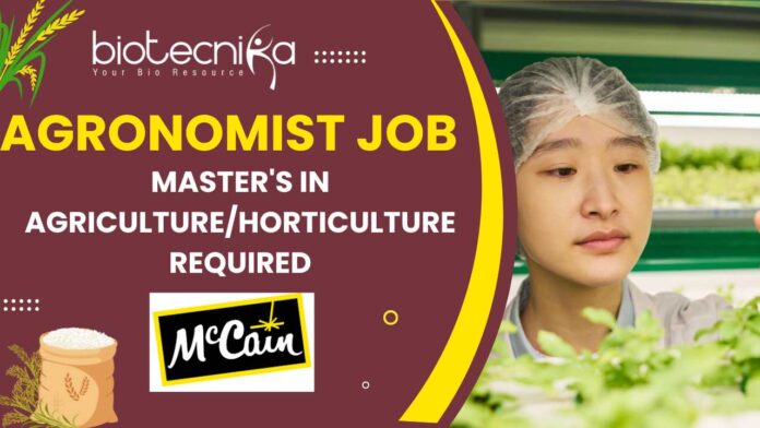 McCain Hiring Agronomist Job in Mehsana Apply for Agri Role Now
