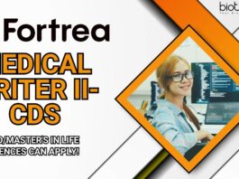 Medical Writer II-CDS at Fortrea, PhDMaster's in Life Sciences can apply!