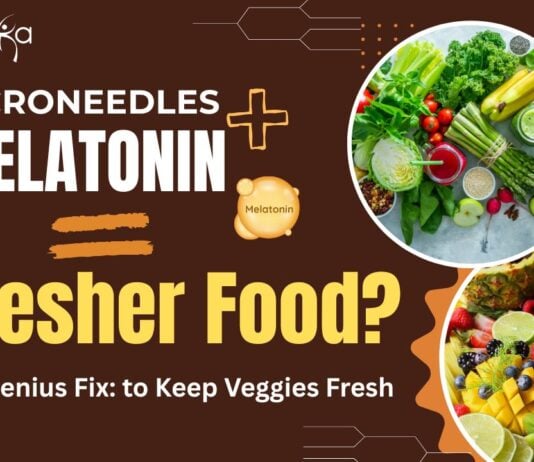 MIT-SMART Fresh Vegetables Technology - Microneedles + Melatonin