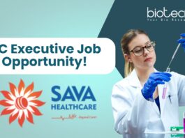 QC Executive Job Opportunity!