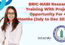 BRIC-NABI Research Training With Project 2025