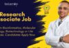 ICAR-NBPGR Bioinformatics Research Job