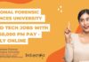 National Forensic Sciences University Food Tech Jobs With Rs. 60,000 pm Pay – Apply Online NFSU Food Technology Jobs