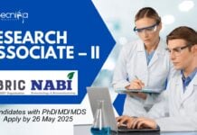 NIAB Hiring Research Associate – II | Candidates with PhD/MD/MDS Apply by 26 May 2025