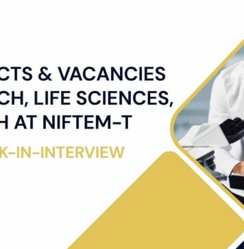 NIFTEM Project Jobs Food Technology