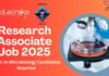 NIPER Ahmedabad Hiring for Research Associate Job 2025 Apply Now