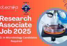 NIPER Ahmedabad Hiring for Research Associate Job 2025 Apply Now
