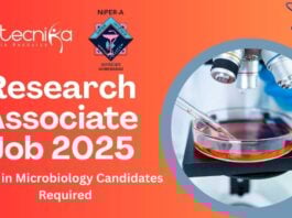 NIPER Ahmedabad Hiring for Research Associate Job 2025 Apply Now