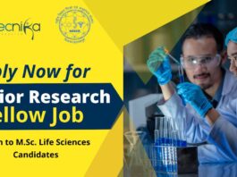 NISER Life Sciences JRF Position Available