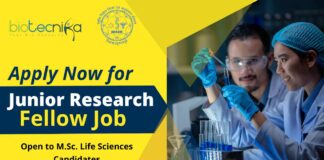 NISER Life Sciences JRF Position Available